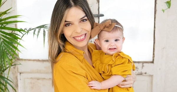 Belen Bogado celebra el primer añito de la princesita María