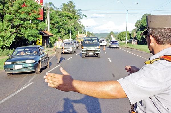 Fin de semana marcado con alta cifra de positivos al alcotest - Nacionales - ABC Color