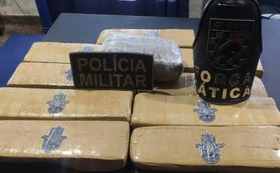 Policía Militar incauta más de 22 kilos de marihuana en Ponta Porã
