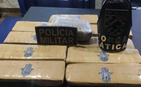 Policía Militar incauta más de 22 kilos de marihuana en Ponta Porã