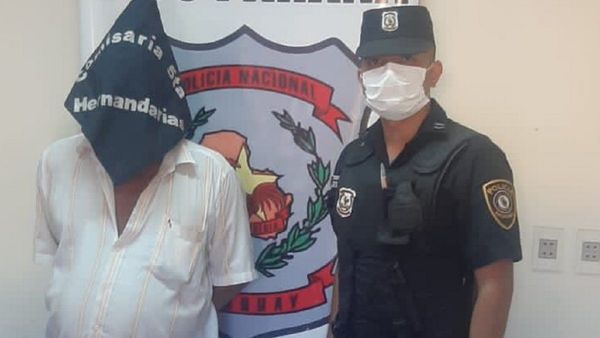 Policía Nacional captura a sospechoso de violencia familiar