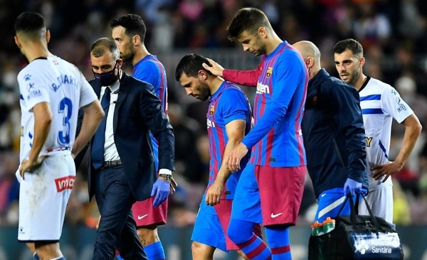 Diario HOY | Agüero estará, como mínimo, tres meses de baja