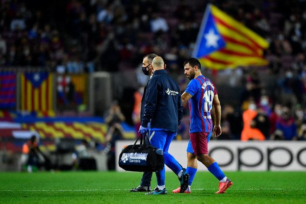 Sergio Agüero, tres meses de baja por un problema cardíaco