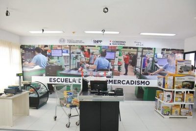 La primera escuela de supermercadismo fue inaugurada este lunes por el Ministerio de Trabajo y SNPP | OnLivePy
