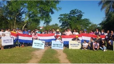 Impiden apropiación del histórico lugar  de Salitre Cué en Itapúa