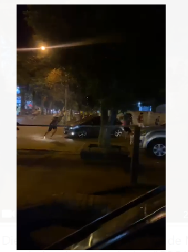 Vandalismo tras partido de fútbol de salón