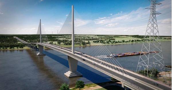 La Nación / Obras del futuro puente Héroes del Chaco avanzan a buen ritmo, afirman