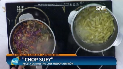 Cocina LMCD: Receta del día "Chop Suey" - SNT
