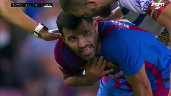 Sergio el Kun Agüero estará tres meses sin jugar para una evaluación cardiológica, tras sufrir una arritmia