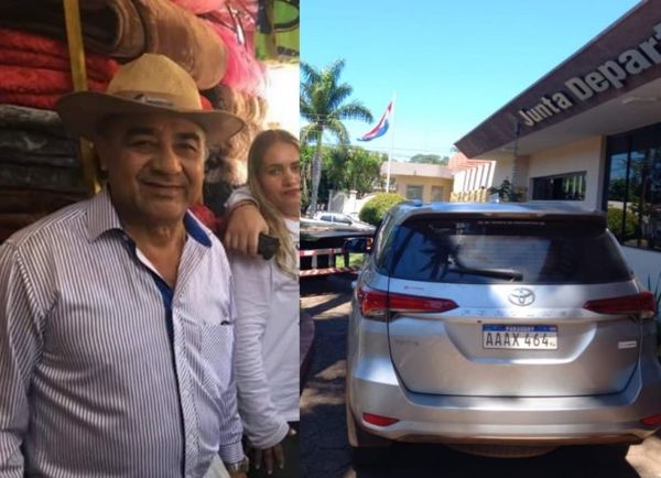 Con orden judicial incautan camioneta del concejal departamental Rosalino Velázquez