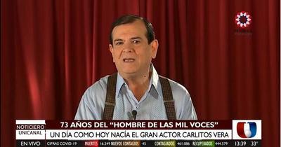 El humorista Carlitos Vera hubiera cumplido hoy 73 años