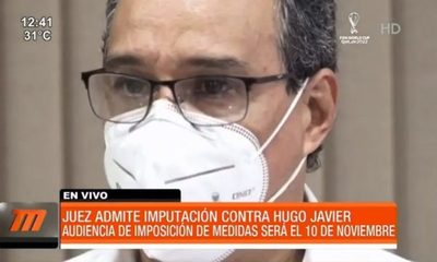 Juez admite imputación contra Hugo Javier | Telefuturo