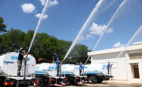 Diario HOY | Para afrontar la sequía, Essap adquiere camiones cisternas y bombas de agua