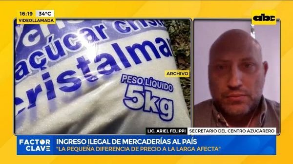 Ingreso ilegal de mercaderías al país. ¿Cómo afecta al sector azucarero? - Factor Clave - ABC Color
