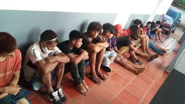 Ciudad del Este: demoran a personas en situación de calle tras seguidilla de atracos callejeros - ABC en el Este - ABC Color