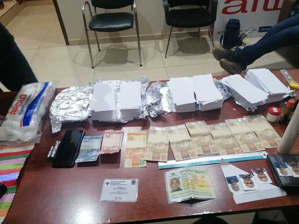 Detienen a falsificador de billetes en CDE