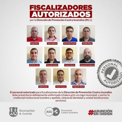 Alertan sobre “inspectores truchos” y socializan lista de fiscalizadores - Nacionales - ABC Color