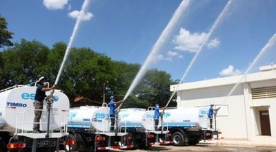 Para afrontar la sequía, Essap adquiere camiones cisternas y bombas de agua