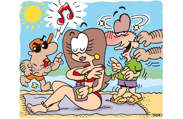 Crónica / “LIMPIAN” LA PLAYA. Ya hay brigada “antika’úcho babosos”