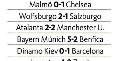 La Nación / Juventus y Bayern logran clasificar