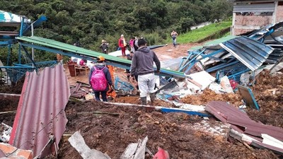 Colombia: 12 muertos, al menos 10 heridos y más de 15 desaparecidos por un alud - .::Agencia IP::.