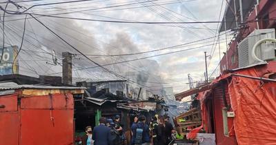 Incendio en el Mercado 4: estas son las calles a evitar