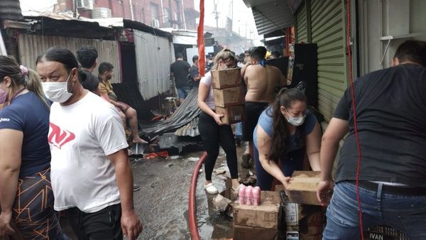 Dos incendios en el Mercado 4