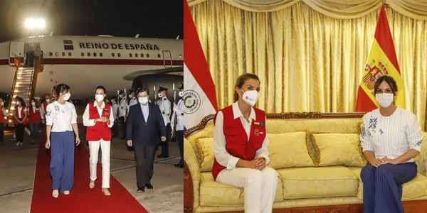 LA REINA DE ESPAÑA, LETIZIA ORTIZ, LLEGÓ A PARAGUAY - Itapúa Noticias