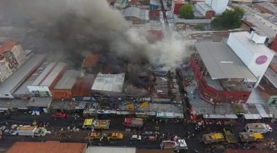 Incendio en Mercado 4: los desvíos en el tránsito – Prensa 5