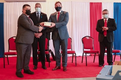 Conmebol entrega 30 mil dosis de vacunas COVID-19 a Salud Pública | OnLivePy