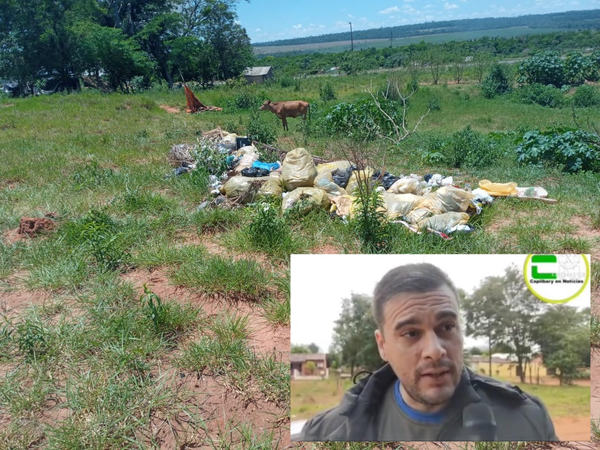 INTENDENTE DE CAPIIBARY ARROJÓ BASURA EN MEDIO DE UNA COMUNIDAD INDÍGENA - La Voz del Norte