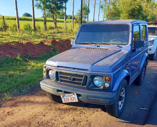 Robacoches se quedó sin combustible y abandonó rodado en Villarrica - Nacionales - ABC Color