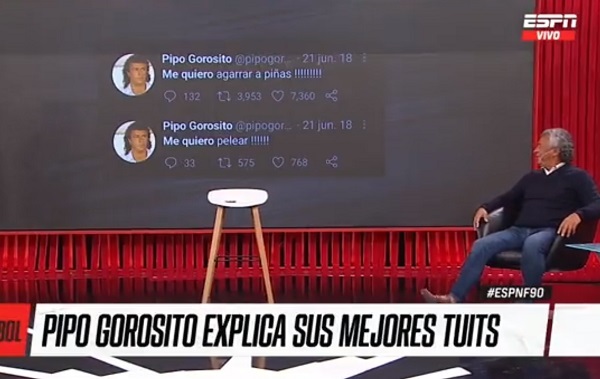 Gorosito habla de sus tuits virales que se convirtieron en memes