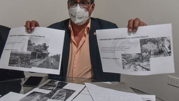 Bloquean bienes de Hugo Javier en el caso "obras fantasmas" 