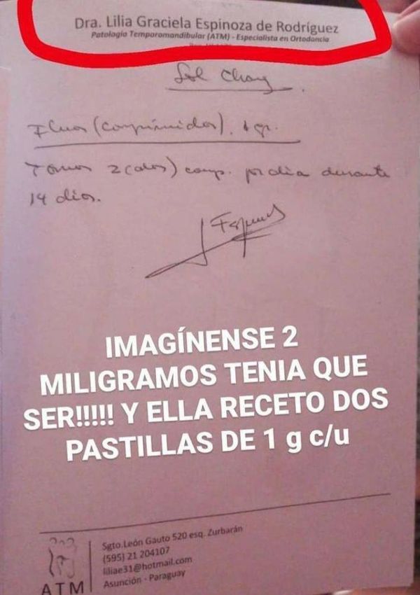 Fijan audiencia preliminar para odontóloga que recetó mortal dosis de flúor