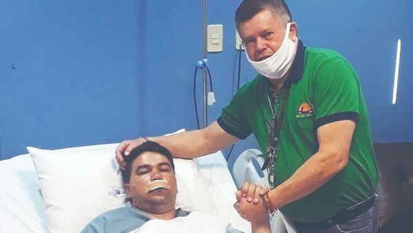 Dejaron a intendente de Minga sin 4 dientes a días de su juramento