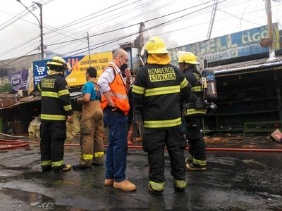 Ministro de la SEN afirma que incendio en el Mercado 4 es "un timbre que no hay que dejar pasar" - Megacadena — Últimas Noticias de Paraguay