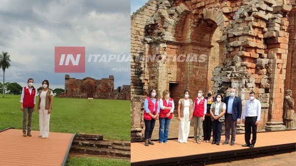 HISTÓRICA VISITA DE LA REINA DE ESPAÑA EN LAS REDUCCIONES JESUITAS DE ITAPÚA - Itapúa Noticias