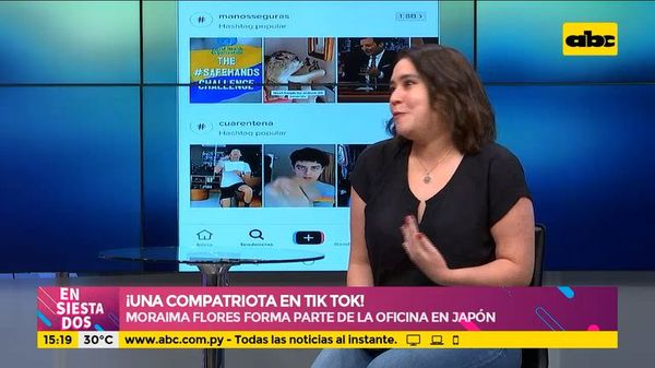 Paraguaya trabaja en tik tok de Japón - Ensiestados - ABC Color
