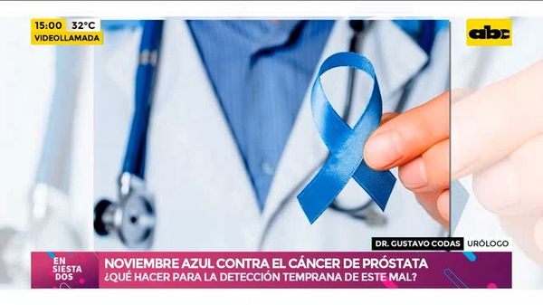 Noviembre azul contra el cáncer de próstata - Ensiestados - ABC Color