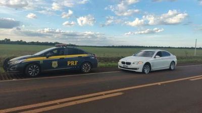 Vehículo de lujo fue robado en Bataguassu y sería entregado en Ponta Porã