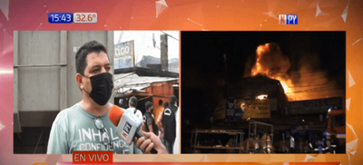 Director del Mercado 4 refiere que 35 comerciantes fueron afectados por incendio | Noticias Paraguay