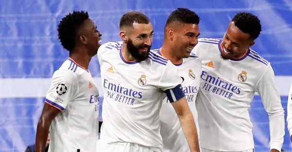 Real Madrid derrota 2-1 al Shakhtar con un doblete de Benzema