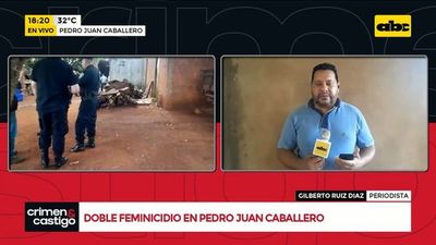 Padre e hijo fueron imputados por doble feminicidio en PJC - Crimen y castigo - ABC Color