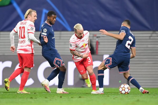 Sin Messi, el PSG empata ante el Leipzig y pierde el liderato