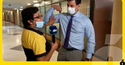 La Nación / El senador Silvio Ovelar alborotó las redes luego de mostrar sus biceps