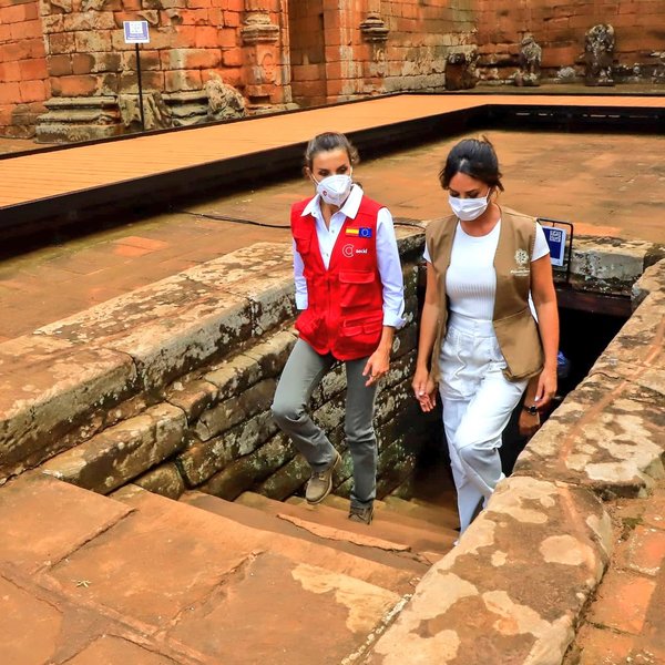 La Reina de España concluye este jueves su intensa agenda en su visita a Paraguay