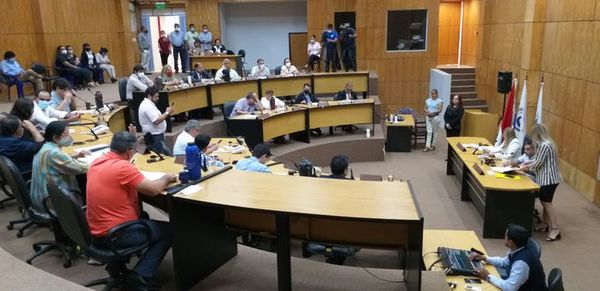 Ediles departamentales presentan pedido de intervención de la gestión de Hugo Javier - Nacionales - ABC Color