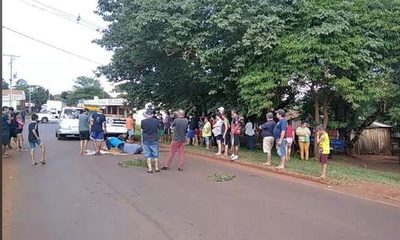Joven muere en accidente de tránsito en Presidente Franco