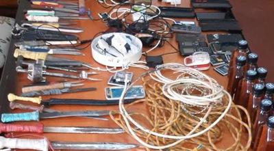 Requisan armas, drogas y celulares en el penal de Pedro Juan Caballero – Prensa 5